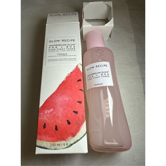 Glow Recipe Watermelon Glow PHA + BHA Pore-Tight Toner 150/5oz - Picture 2 of 4